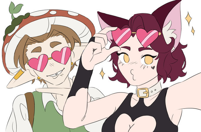 Icons w/ Batsy_Valentine Art by SunofSeas
