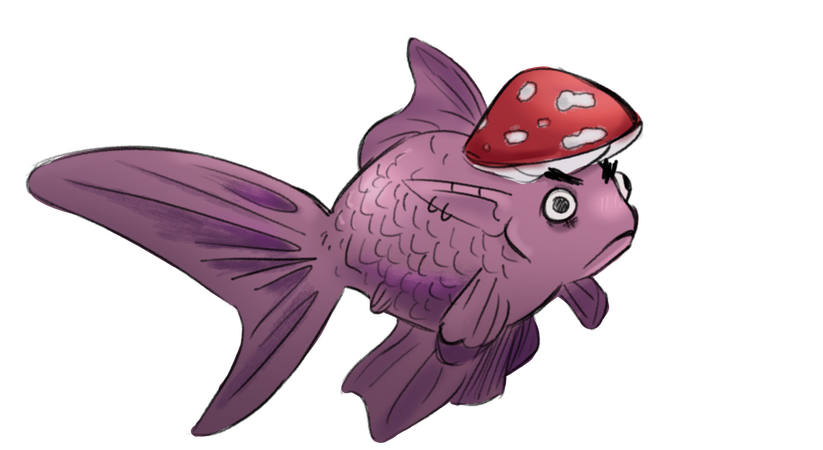 Repent Fish (Asexual Sex Icon) Art by SunofSeas