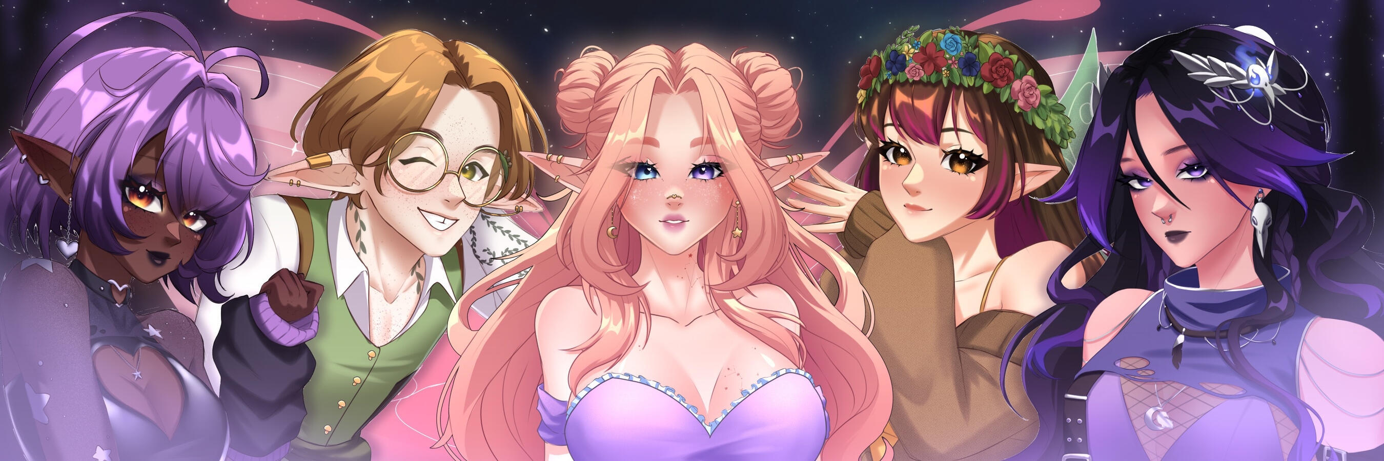 Astral Forest Banner w/ Astral Forest Art by ReisuDesign