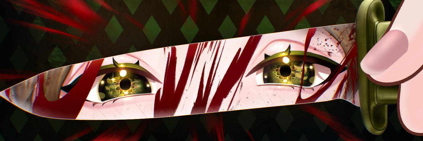 Yandere Halloween 2025 Art by peachypocky