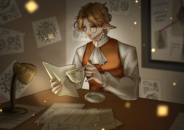 Detective Truffles Illustration Art by wheathery