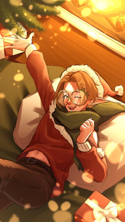 Twinkmas 2025 Art by ReisuDesign