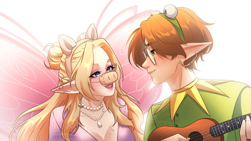 Rainbow Connection Halloween 2025 w/ Aerinelle Art by ReisuDesign